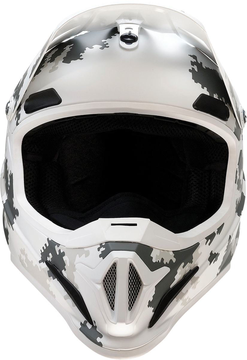 Z1R Rise Helmet - Snow Camo - White/Gray - Small 0120-0713