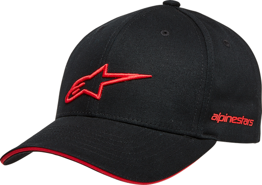 Gorro ALPINESTARS Rostrum - Negro/Rojo - Talla única 1232-81000-1030 