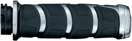 KURYAKYN Grips - Kinetic™ - Chrome 6350