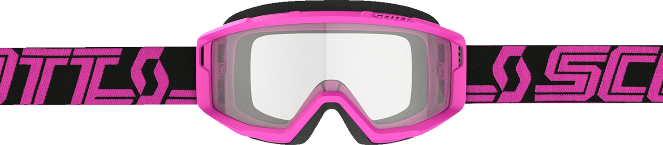 SCOTT Primal Goggles - Pink/Black - Clear 278598-1254043