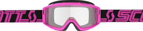 SCOTT Primal Goggles - Pink/Black - Clear 278598-1254043