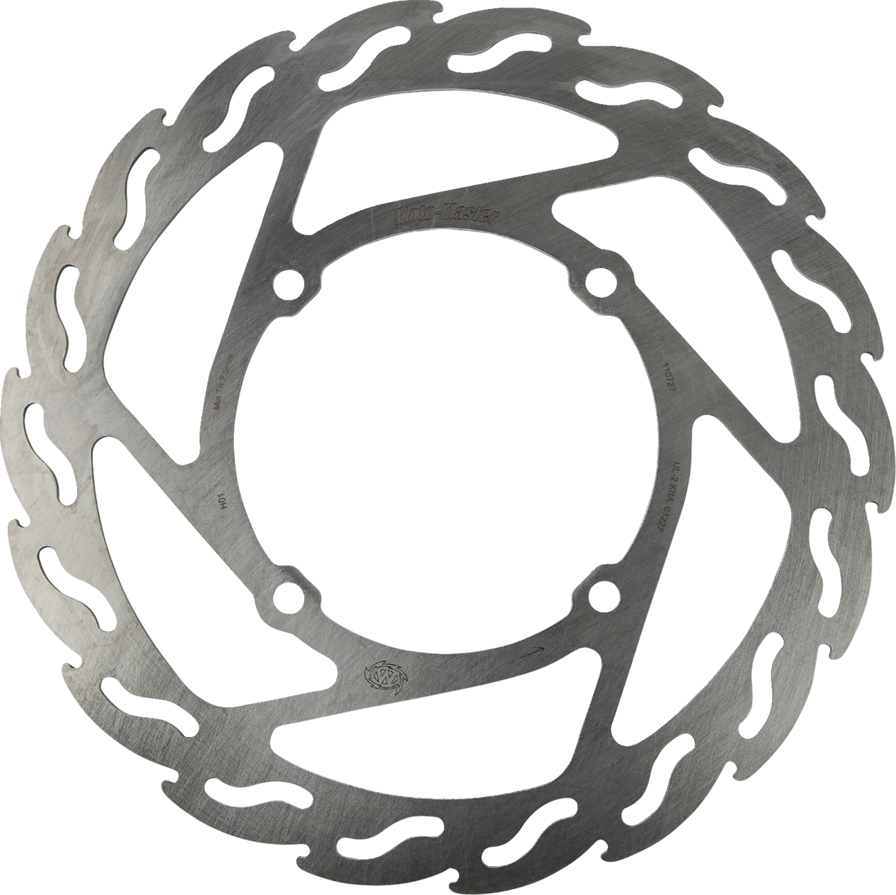 MOTO-MASTER Brake Rotor - Front - Flame 110727-PU