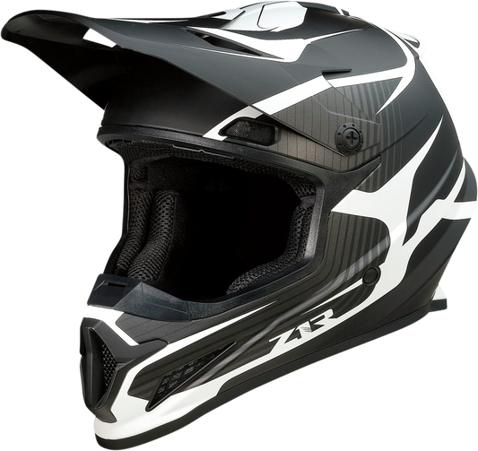 Z1R Rise Helmet - Flame - Black - XS 0110-7224