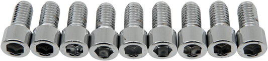 DRAG SPECIALTIES Bolts - Socket-Head - Smooth - 3/8-16 x 3/4" MPB237S