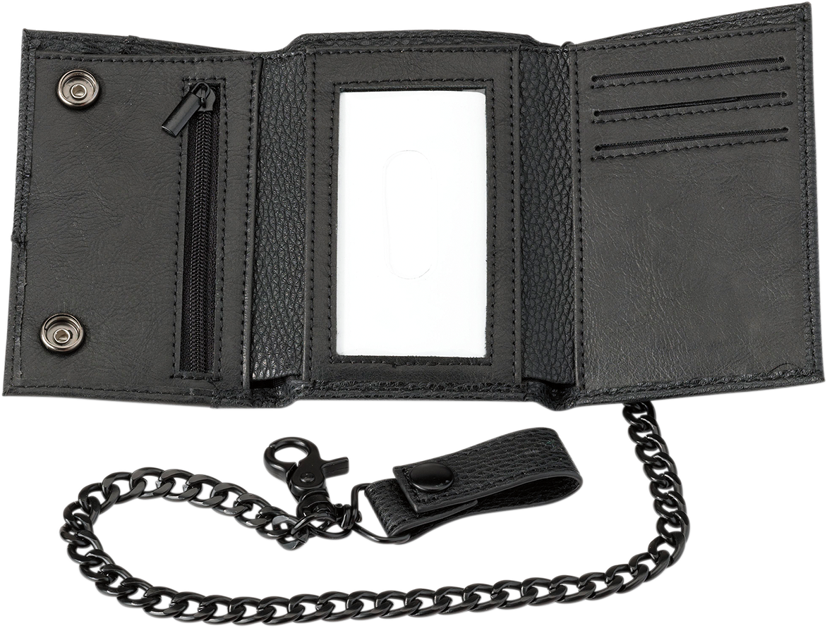 Z1R Z1R Leather Wallet - Black - Regular 3070-1118