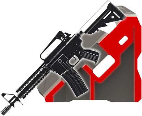 SEIZMIK ICOS in Cab on Seat Gun Rack 2 AR 7500