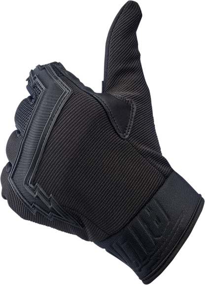 BILTWELL Baja Gloves - Black Out - Medium 1508-0101-303