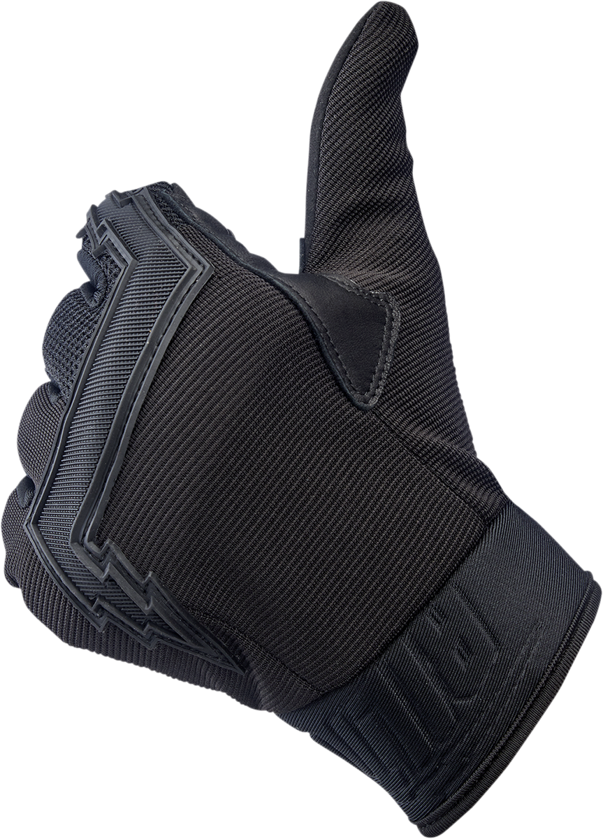 BILTWELL Baja Gloves - Black Out - XL 1508-0101-305