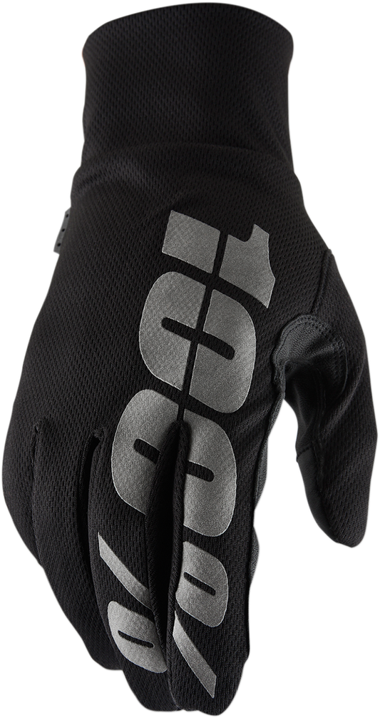 100% Hydromatic Waterproof Gloves - Black - Medium 10017-00001