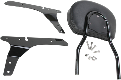 COBRA Round Sissy Bar - Standard - Black - Sportster 602-1303B