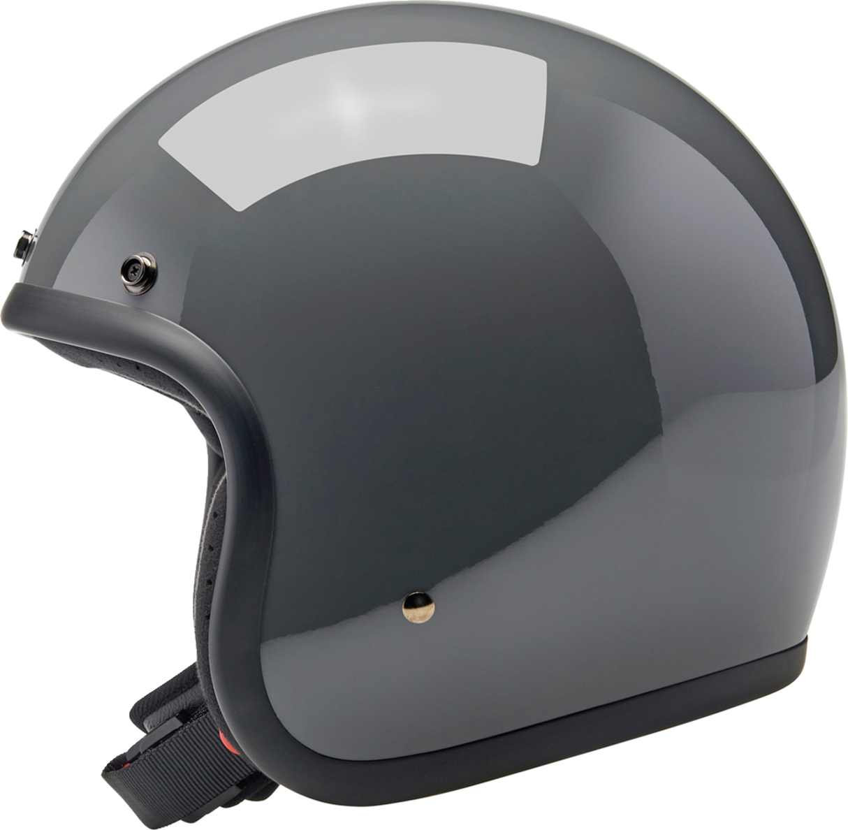 BILTWELL Bonanza Helmet - Gloss Storm Gray - 2XL 1001-165-206