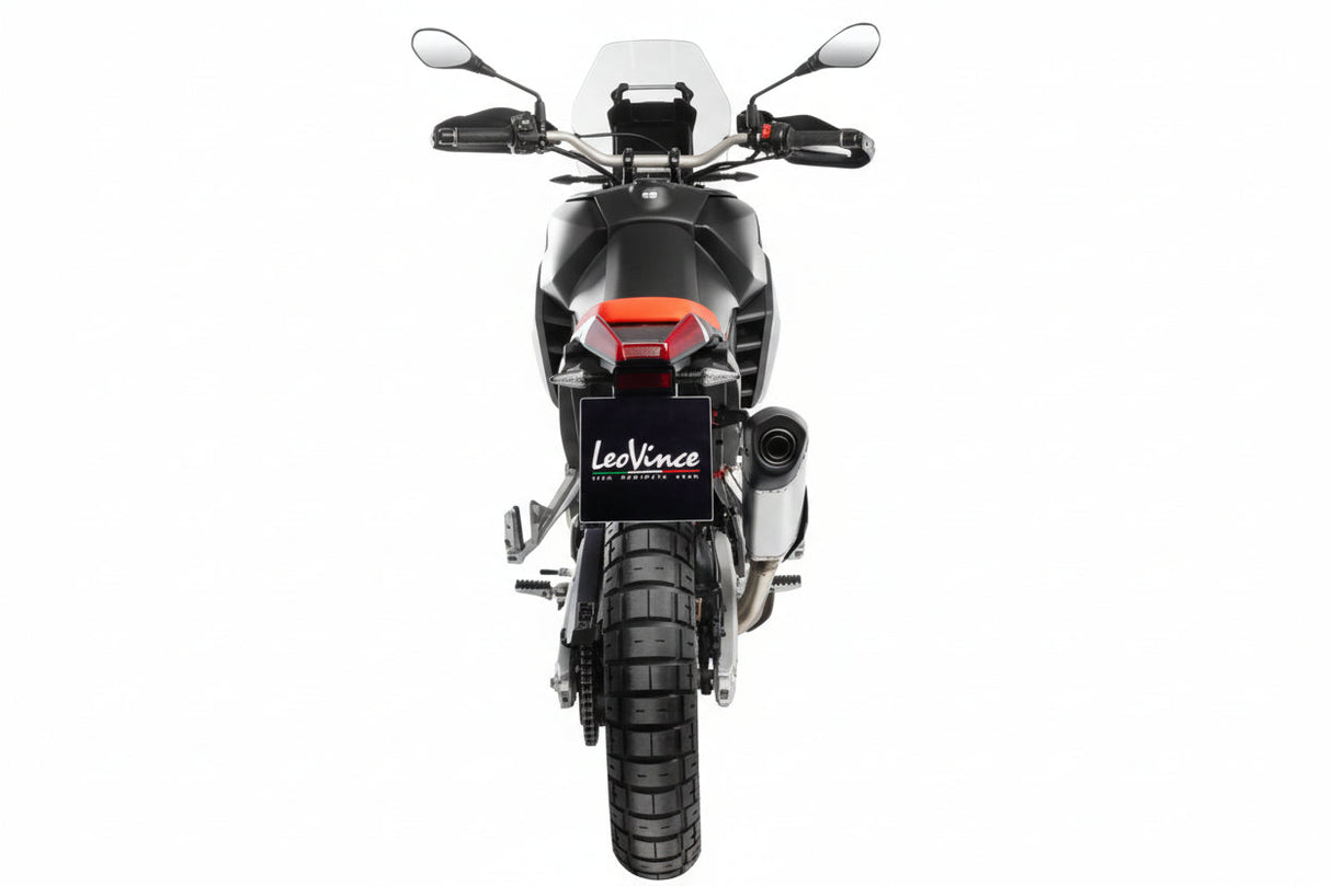 LEOVINCE - LV-14 Slip-On Muffler - Titanium - Aprilia Tuareg 660 15626TU 1811-4952