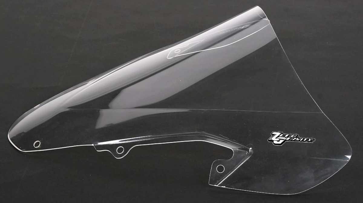 Zero Gravity Double Bubble Windscreen - Clear - GSXR1 16-107-01