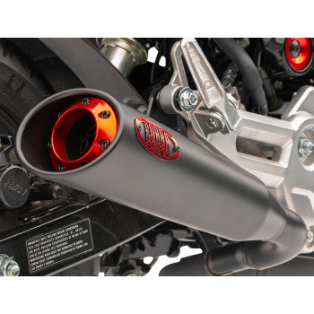 COBRA Red Tip Slip-On Muffler - MSX125 Grom  2022-2023 1137BR