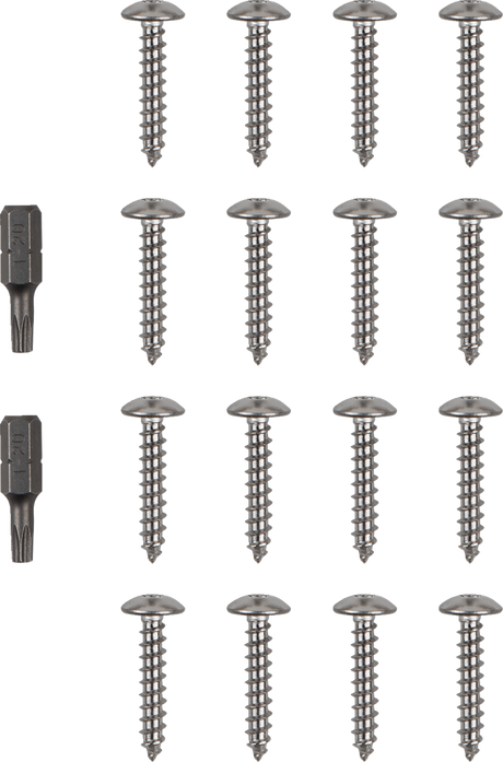 CALIBER BunkWrap Endcap - 2"x6" - Gray - 4 Pack 23053