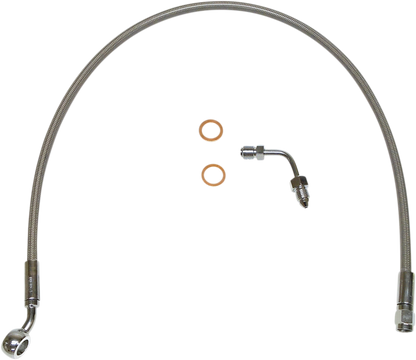 MAGNUM Brake Line - Upper - Stainless Steel - ABS SSC1507-26