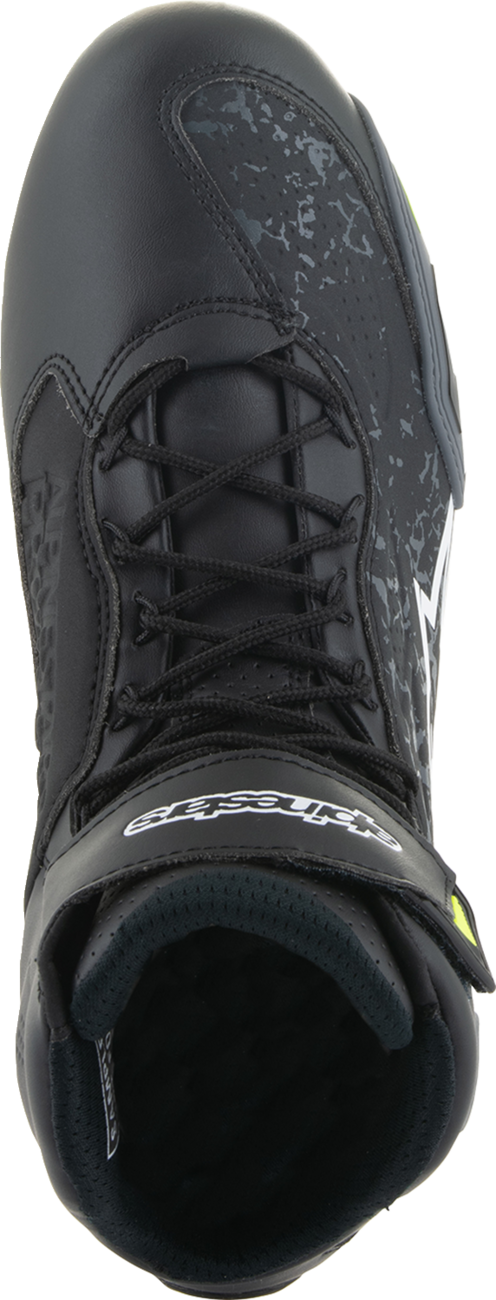 ALPINESTARS Faster-3 Shoes - Black/Yellow - US 8 2510219-155-8