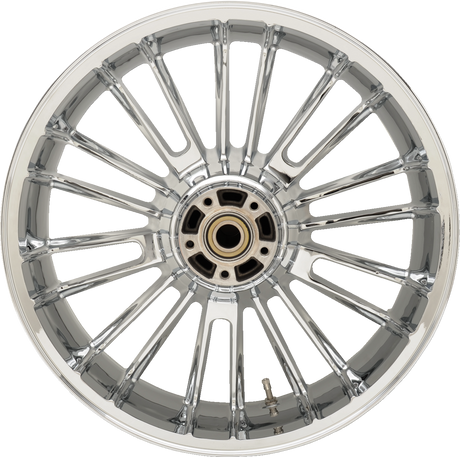 COASTAL MOTO Rear Wheel - Atlantic 3D - Single Disc/No ABS - Chrome - 18"x5.50" - '09+ FL 3D-ATL185CH