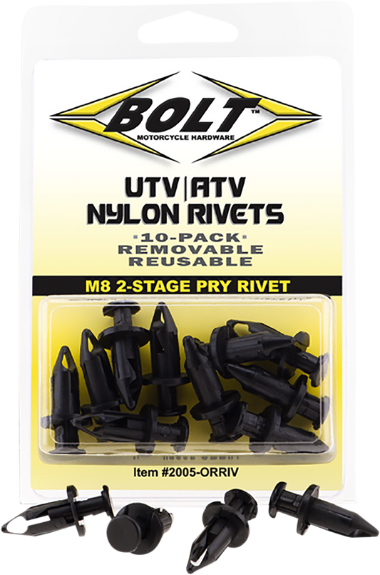 BOLT Pry Rivets - M8 - 10 Pack 2005-0RRIV