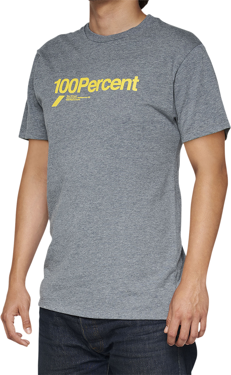 100% Bilto T-Shirt - Heather Gray - Large 32142-188-12