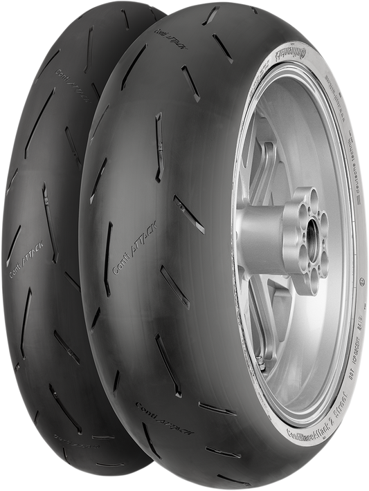 CONTINENTAL Tire - ContiRaceAttack 2 Street - Front - 120/70ZR17 - (58W) 02446580000