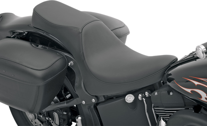 DRAG SPECIALTIES Predator 2-Up Seat - Smooth - Softail '00-'05 FIT FLSTN W/O LUGG RACK 0802-0501