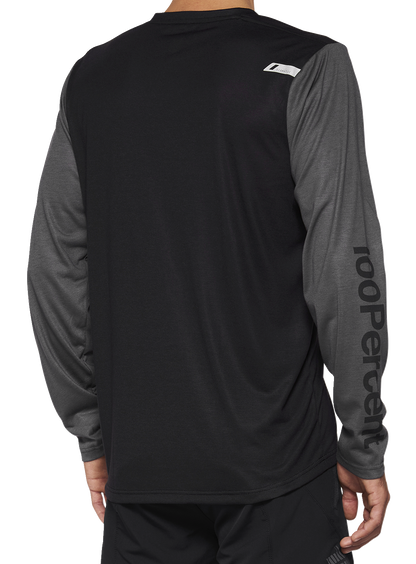 100% Airmatic Long-Sleeve Jersey - Black - Medium 40019-00001