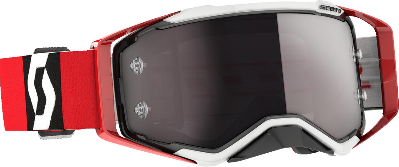 SCOTT Prospect Goggles - Red/Black - Silver Chrome Works 272821-1018269