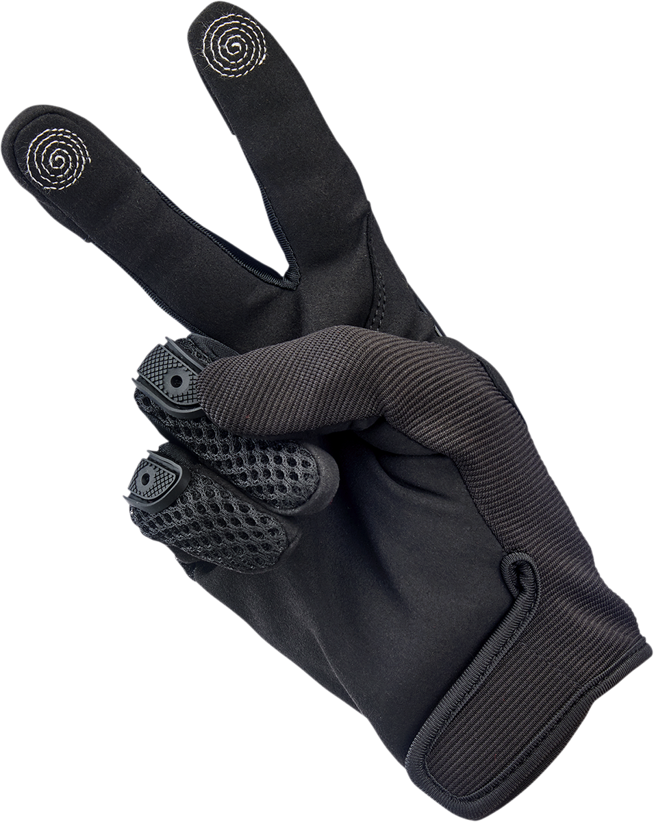 BILTWELL Anza Gloves - Black Out - 2XL 1507-0101-006