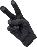 BILTWELL Anza Gloves - Black Out - Large 1507-0101-004