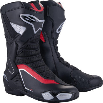 ALPINESTARS SMX-6 V3 Boots - Black/Silver/Red - US 11.5/EU 46 2223025-199-46