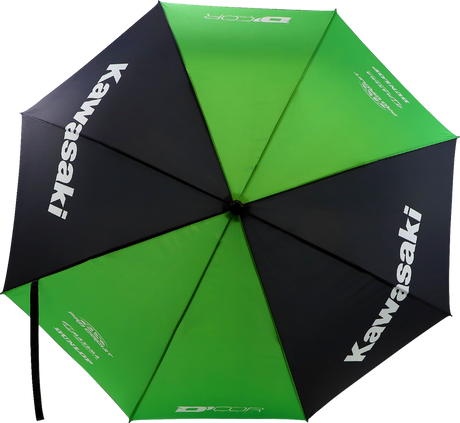 D'COR VISUALS Umbrella - Kawasaki - Green/Black 81-103-1