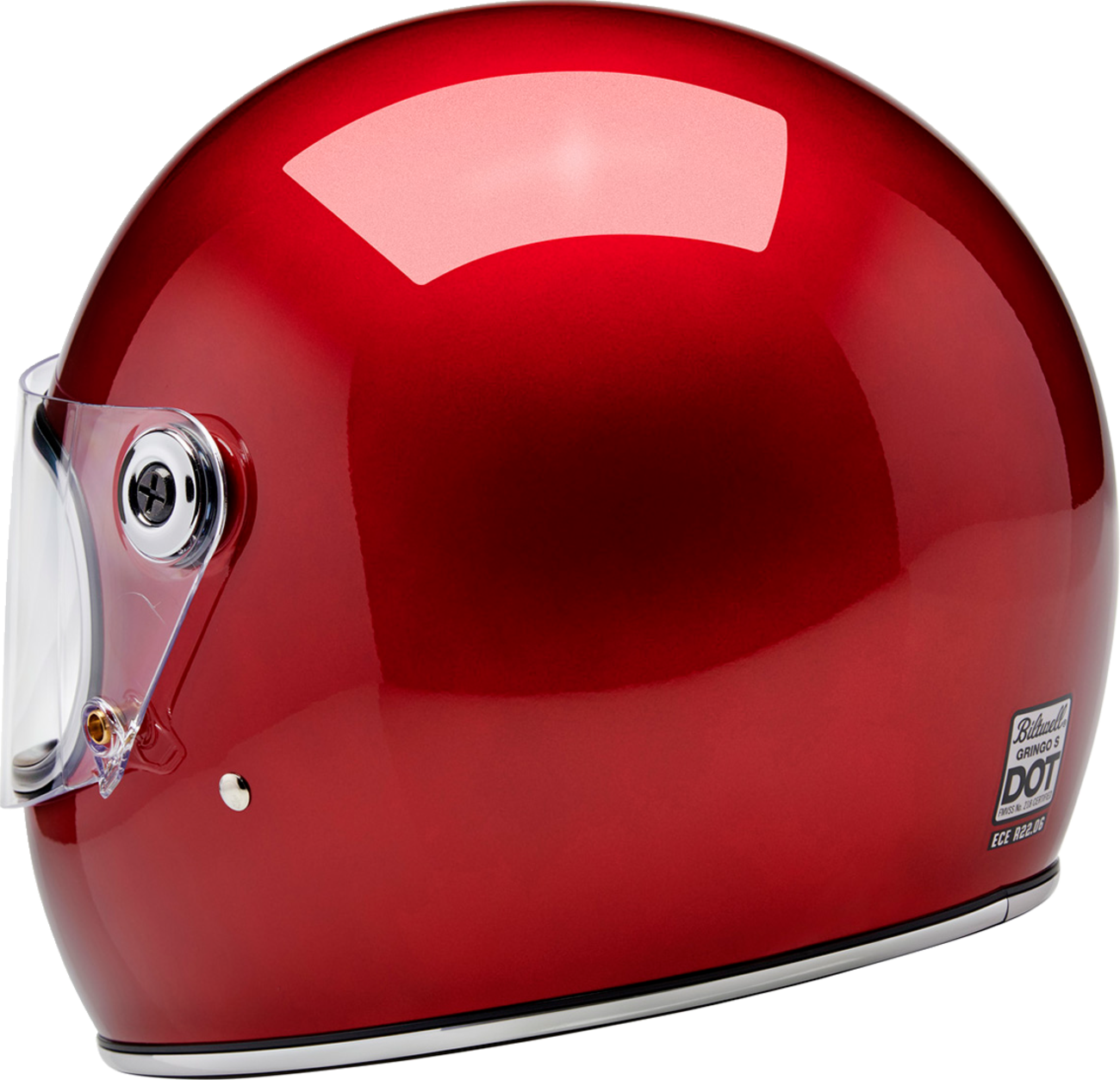 BILTWELL Gringo S Helmet - Metallic Cherry Red - XL 1003-351-505