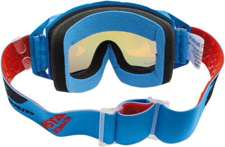 PRO GRIP 3303 Vista Goggles - Turquoise/Black - Mirror PZ3303TNFL