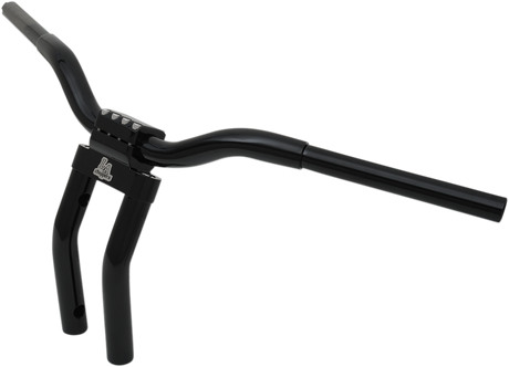 LA CHOPPERS Handlebar - Kage Fighter - Pullback - 11" - Black LA-7336-08B