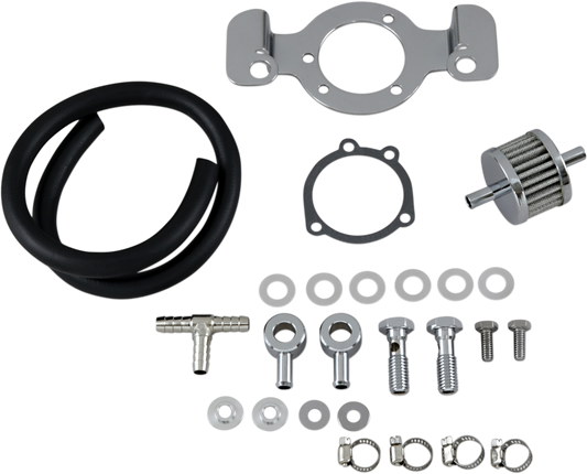 DRAG SPECIALTIES Crankcase Breather Kit - '91-'06 XL 120087-BC514