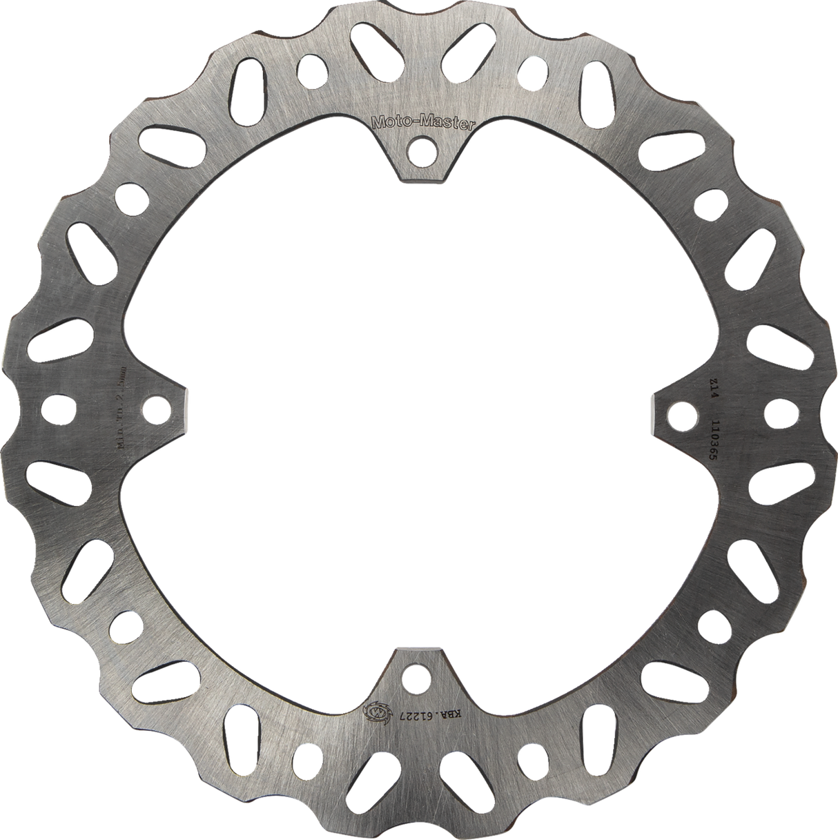 MOTO-MASTER Brake Rotor - Rear - Nitro 110365-PU