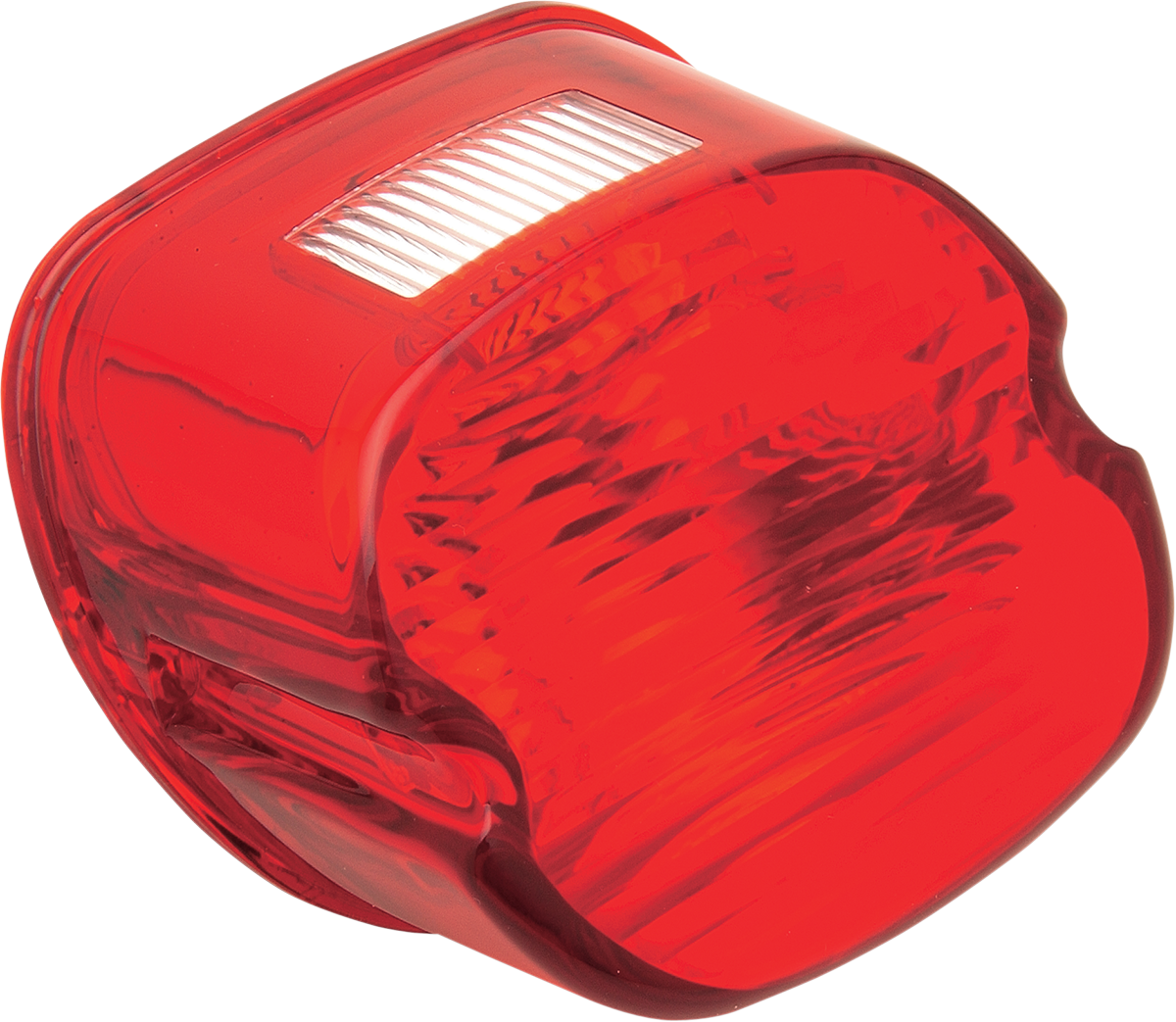 DRAG SPECIALTIES Lente de luz trasera abatible - Rojo 12-0018C-BC446 