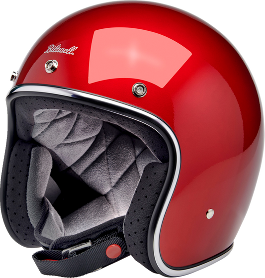 BILTWELL Bonanza Helmet - Metallic Cherry Red - Medium 1001-351-203