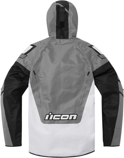 ICON Airform Retro Jacket - Gray - Small 2820-5514