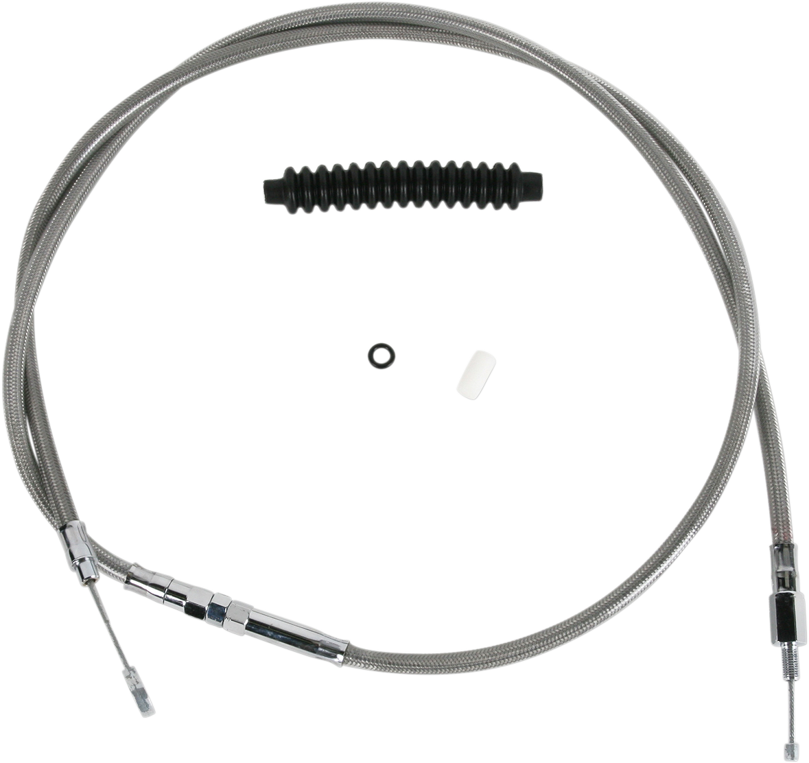 DRAG SPECIALTIES Clutch Cable - Braided 5321004HE