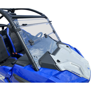 MOOSE UTILITY Full Folding Windshield - Deluxe - RZR Trail V000291-12200M