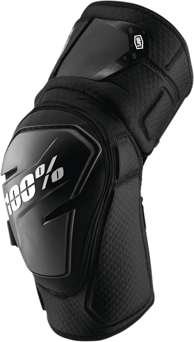 100% Fortis Knee Guards - Black - S/M 70007-00001