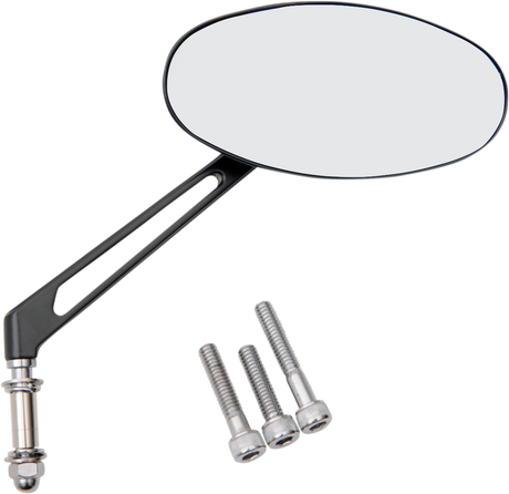 DRAG SPECIALTIES Stealth 1 Mirror - Black 06400287SC-3N