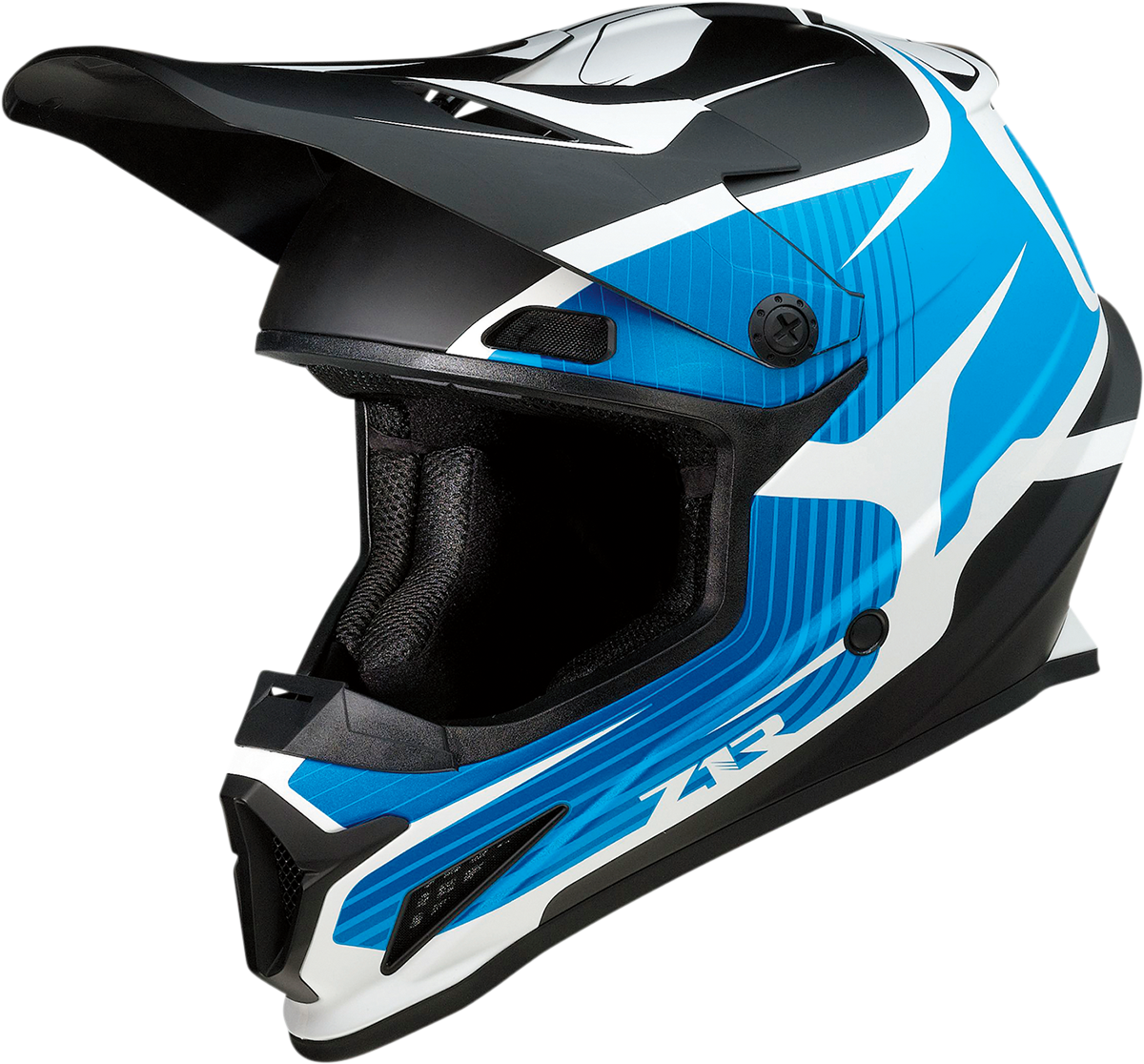 Z1R Rise Helmet - Flame - Blue - XS 0110-7248