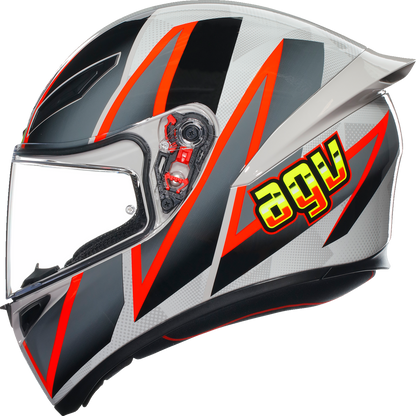 AGV K1 S Helmet - Blipper - Gray/Red - Small 2118394003030S