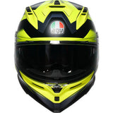 AGV Hlmt K7 Glimpse Mt Bk/Yl Lg 2118399004-006-L