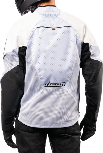 ICON Mesh AF™ Leather Jacket - White - Large 2810-3904