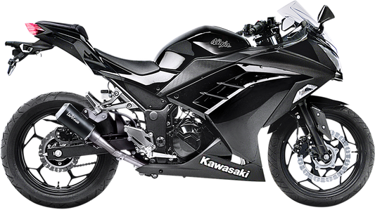 LEOVINCE LV-10 Black Edition Muffler - Ninja 300 15205B