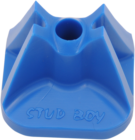 STUD BOY Single Backer Plates - Hi-viz Blue - 24 Pack 2513-P1-HVB